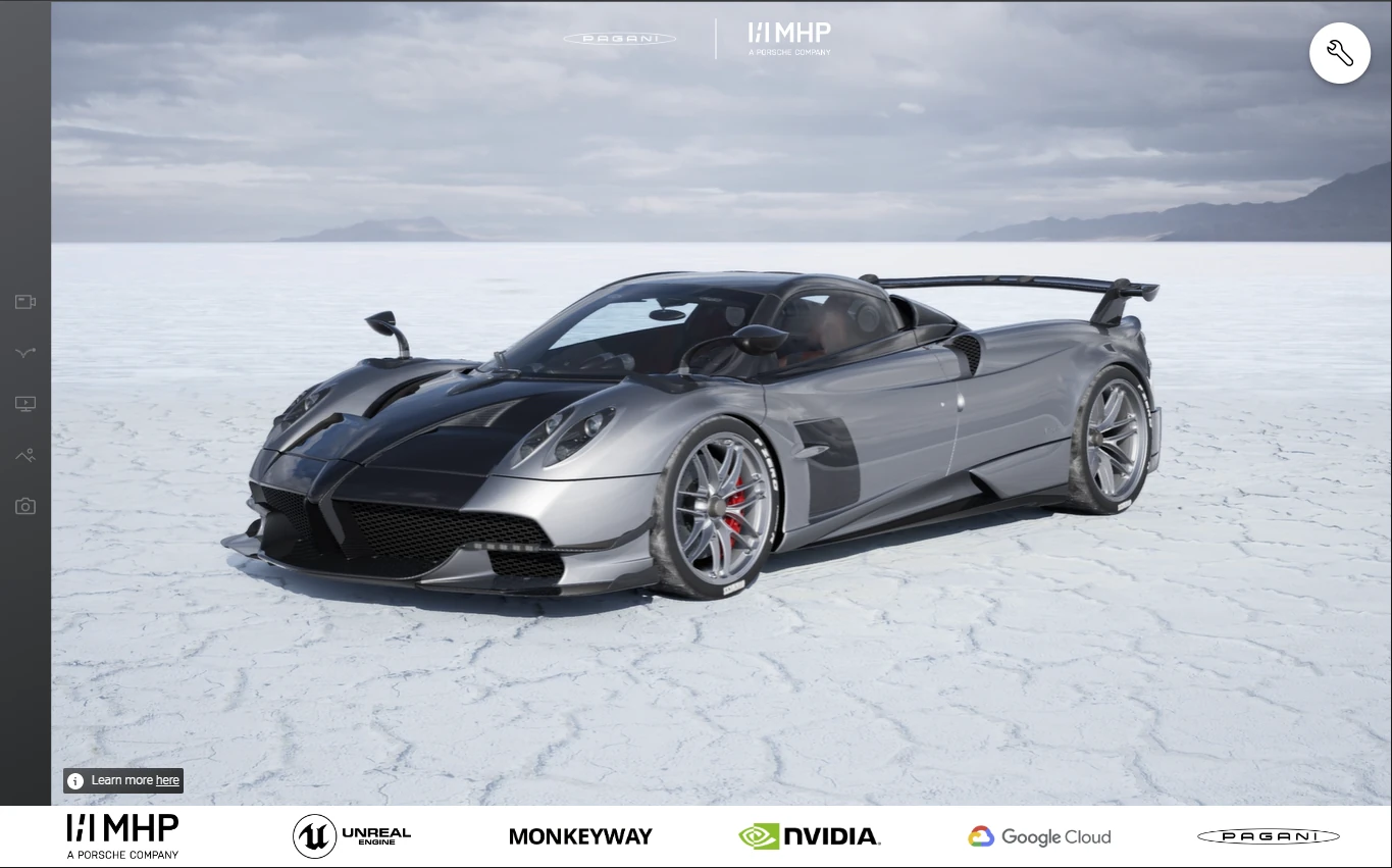 pagani car configurator